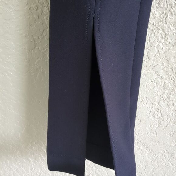 A.L.C Conway Front Slit Pants Navy - Picture 6 of 13